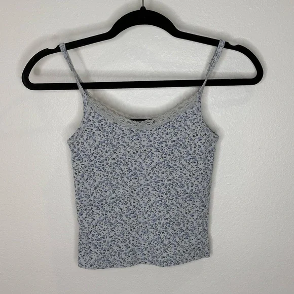 Brandy Melville Green Jogger Track Pants and floral cami set - Picture 5 of 11